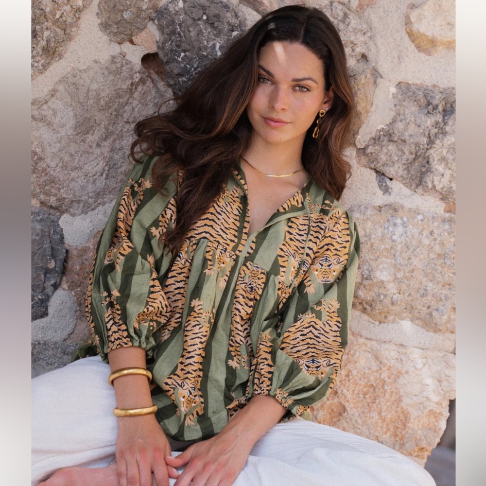 NEW Meera Blouse - Tigress Vine - Picture 2 of 6